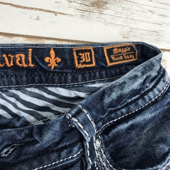 Rock Revival Maggie Boot Easy Jeans Size 30 bootcut - Picture 6 of 16